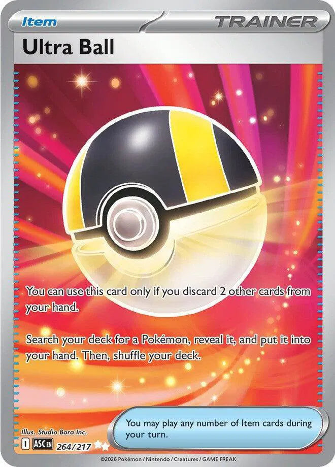 264/217 - Ultra Ball - Ascended Heroes - Pokemon TCG