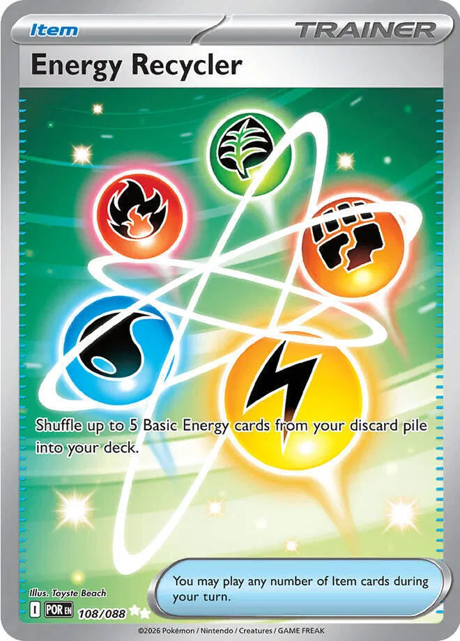 108/088 - Energy Recycler - Perfect Order - Pokemon TCG