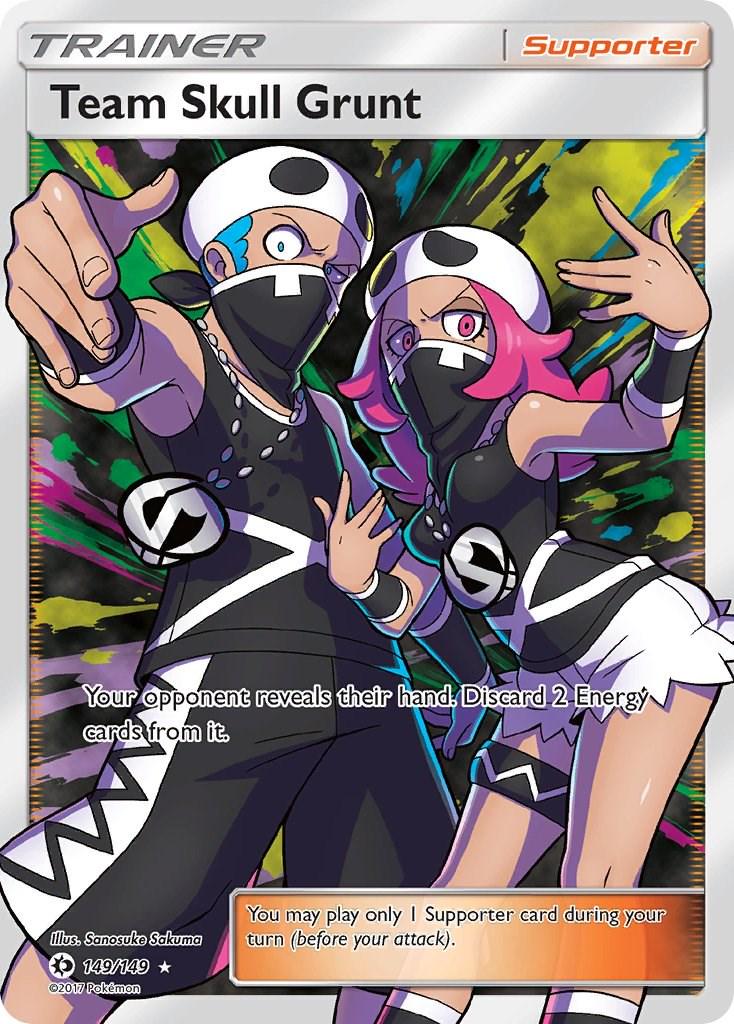 149/149 - Team Skull Grunt - Sun & Moon - Pokemon TCG