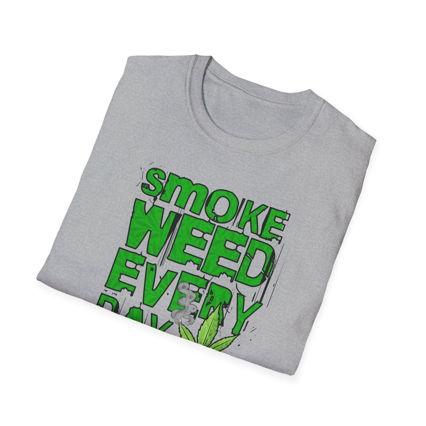Smoke Weed Everyday Adults Unisex Tee - Jamie's Trading Cards - JamiesTradingCards