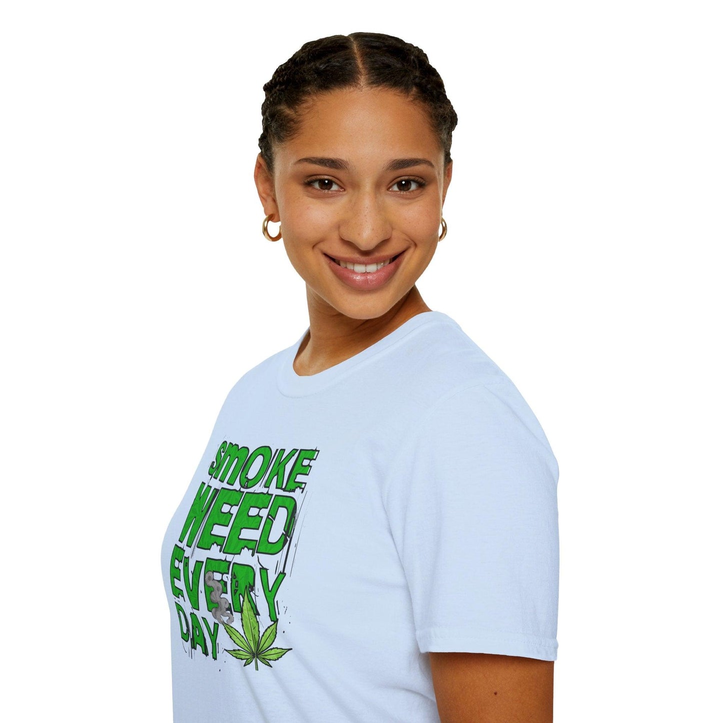 Smoke Weed Everyday Adults Unisex Tee - Jamie's Trading Cards - JamiesTradingCards