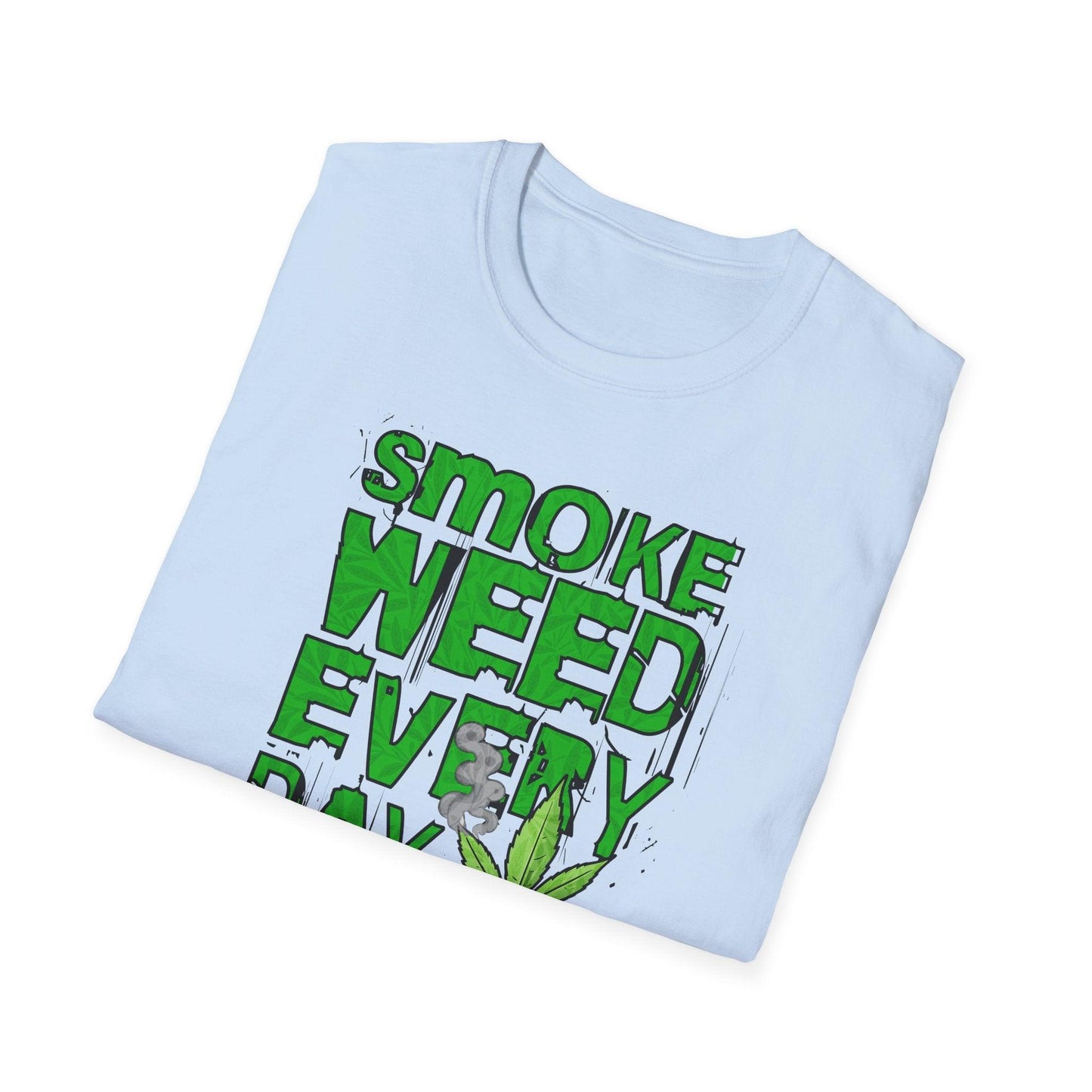 Smoke Weed Everyday Adults Unisex Tee - Jamie's Trading Cards - JamiesTradingCards