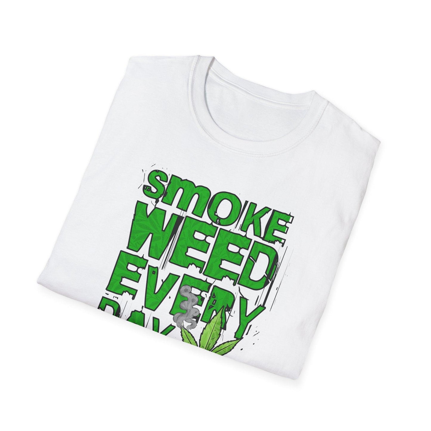 Smoke Weed Everyday Adults Unisex Tee - Jamie's Trading Cards - JamiesTradingCards