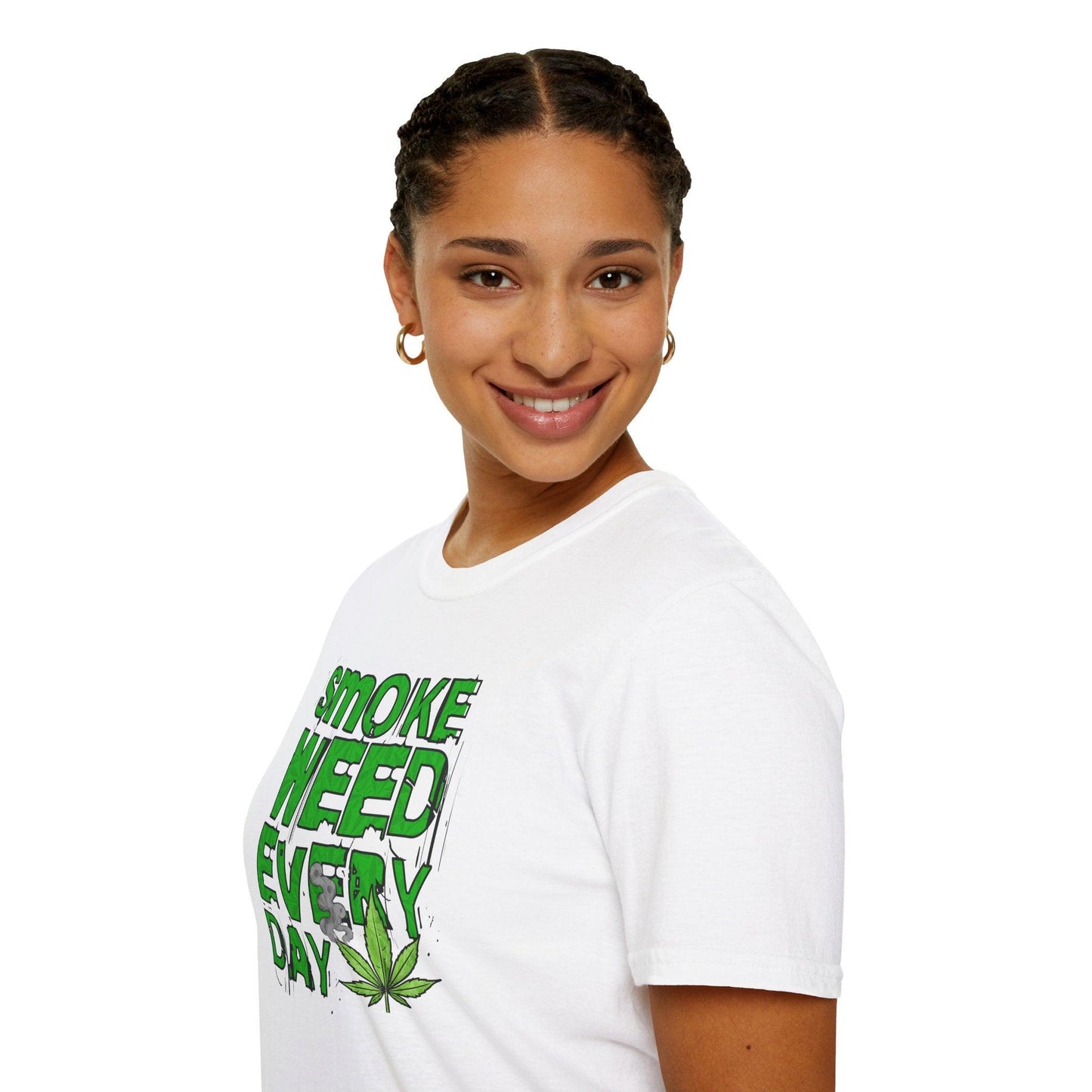 Smoke Weed Everyday Adults Unisex Tee - Jamie's Trading Cards - JamiesTradingCards