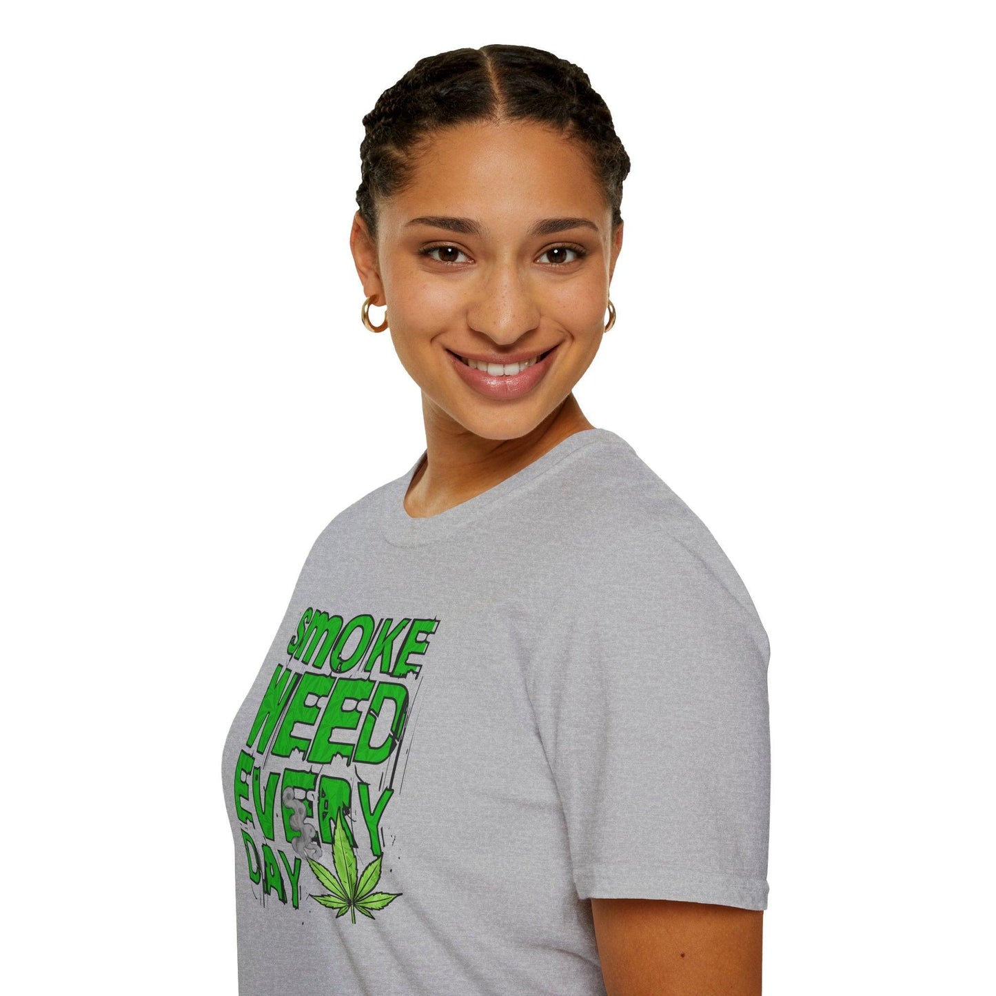 Smoke Weed Everyday Adults Unisex Tee - Jamie's Trading Cards - JamiesTradingCards