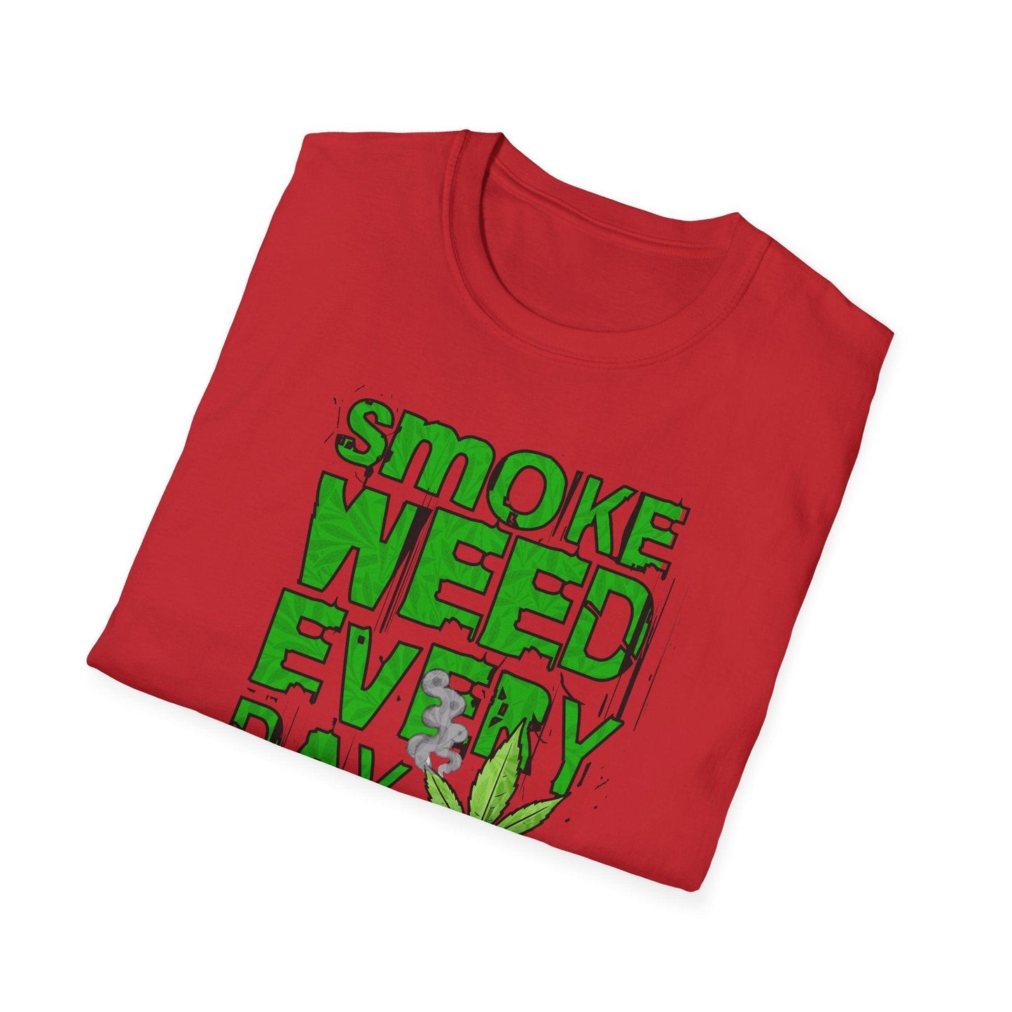Smoke Weed Everyday Adults Unisex Tee - Jamie's Trading Cards - JamiesTradingCards