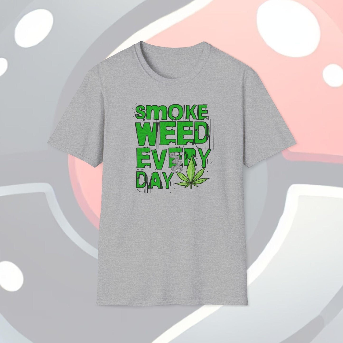 Smoke Weed Everyday Adults Unisex Tee - Jamie's Trading Cards - JamiesTradingCards