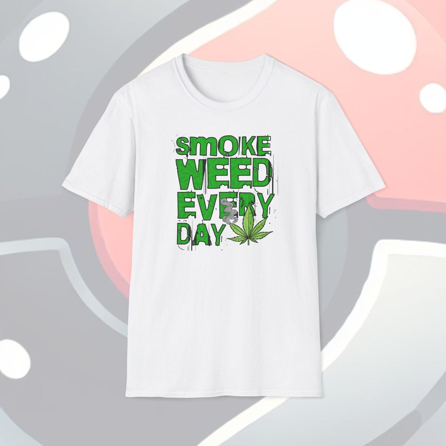 Smoke Weed Everyday Adults Unisex Tee - Jamie's Trading Cards - JamiesTradingCards