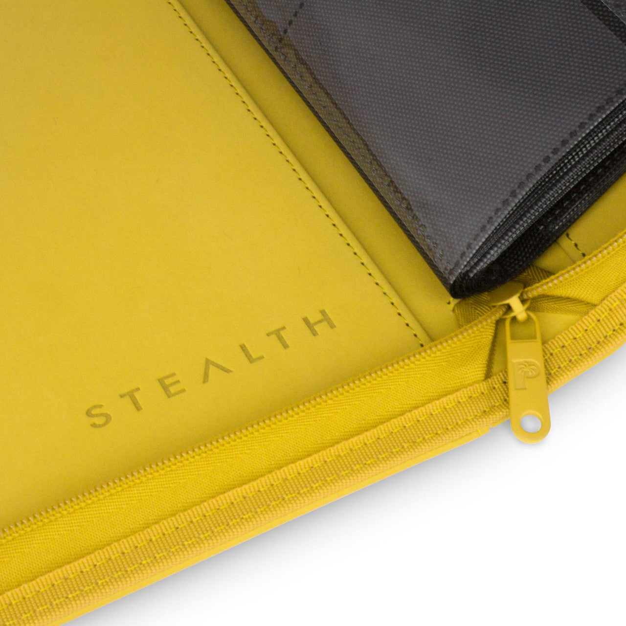 Palms Off Gaming Yellow Stealth 12 Pocket 480 Slot Zip Binder