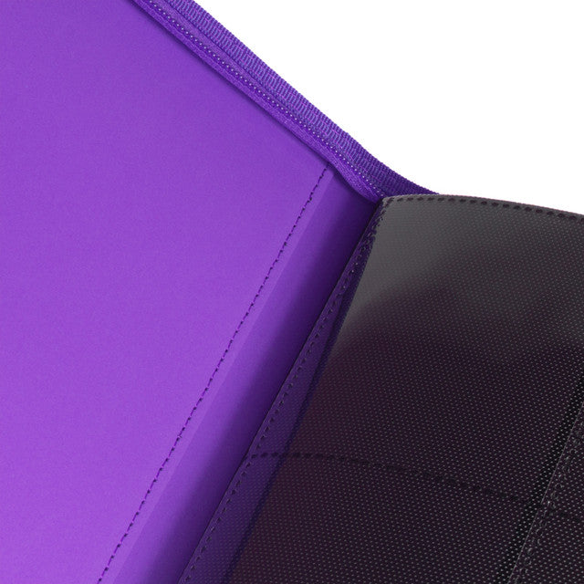 Palms Off Gaming Purple Stealth 12 Pocket 480 Slot Zip Binder