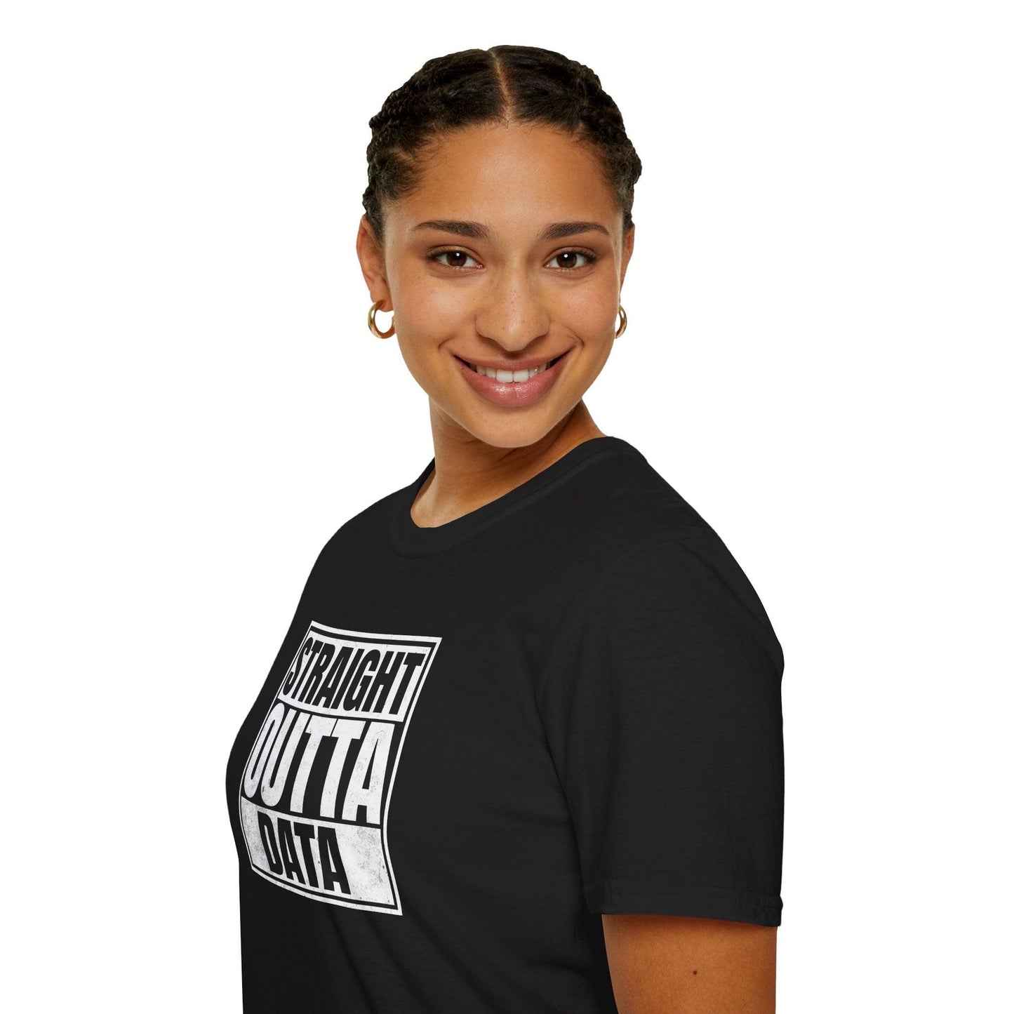 Straight Outta Data Adults Unisex Tee - Jamie’s Trading Cards - JamiesTradingCards