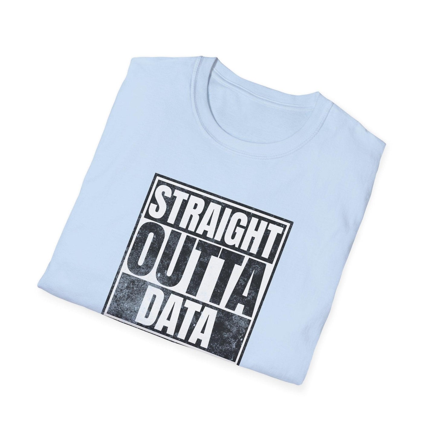Straight Outta Data Adults Unisex Tee - Jamie’s Trading Cards - JamiesTradingCards