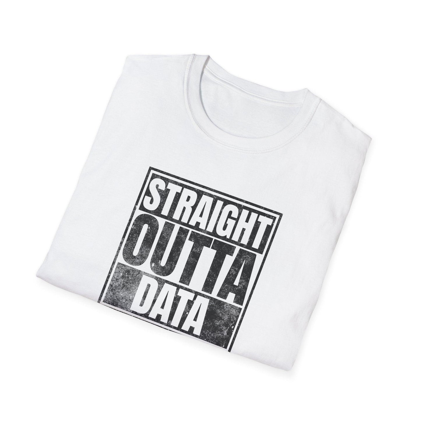 Straight Outta Data Adults Unisex Tee - Jamie’s Trading Cards - JamiesTradingCards