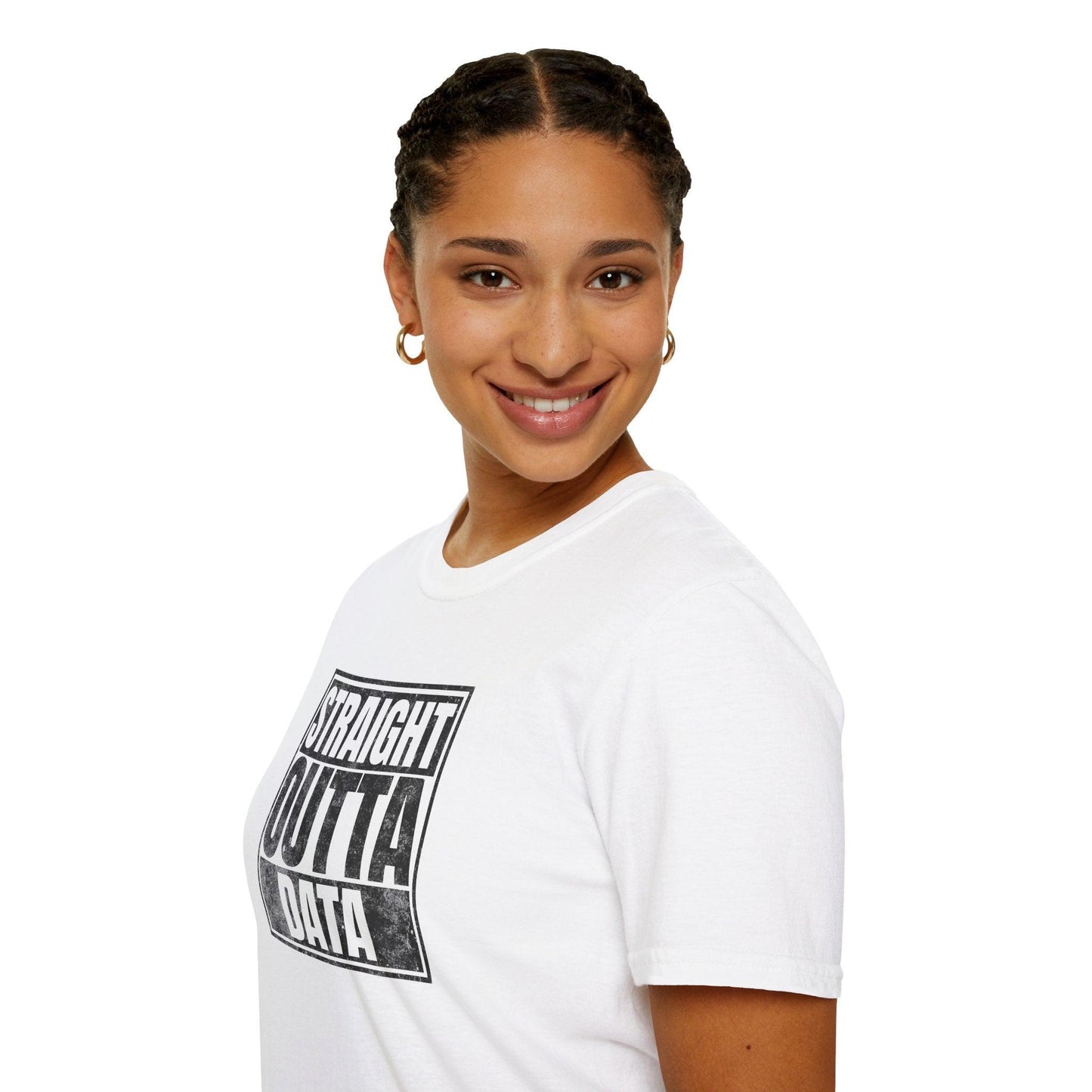 Straight Outta Data Adults Unisex Tee - Jamie’s Trading Cards - JamiesTradingCards