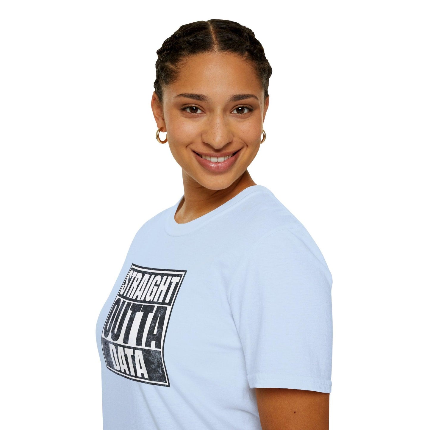 Straight Outta Data Adults Unisex Tee - Jamie’s Trading Cards - JamiesTradingCards