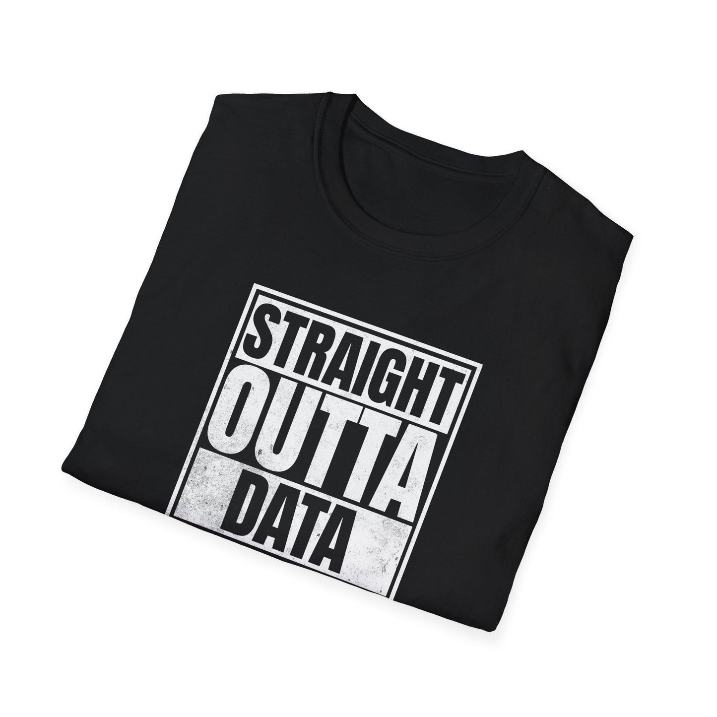 Straight Outta Data Adults Unisex Tee - Jamie’s Trading Cards - JamiesTradingCards