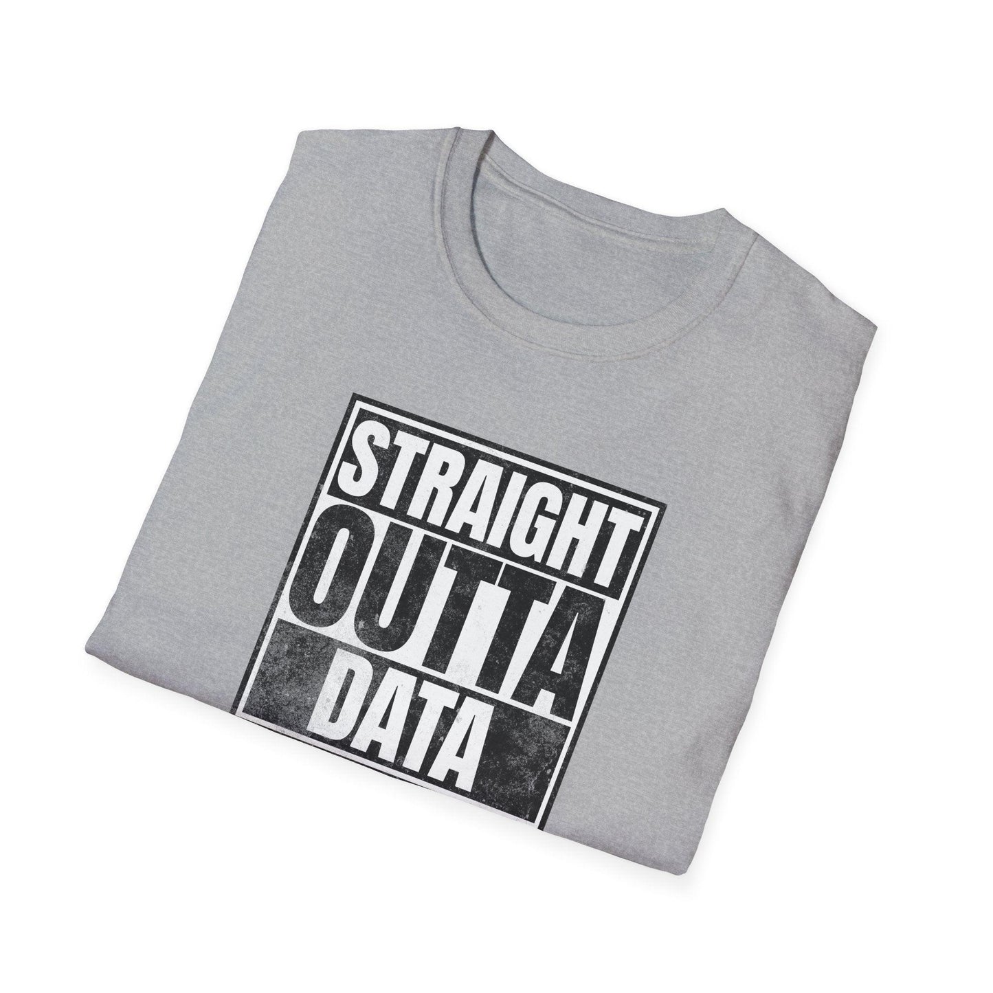 Straight Outta Data Adults Unisex Tee - Jamie’s Trading Cards - JamiesTradingCards