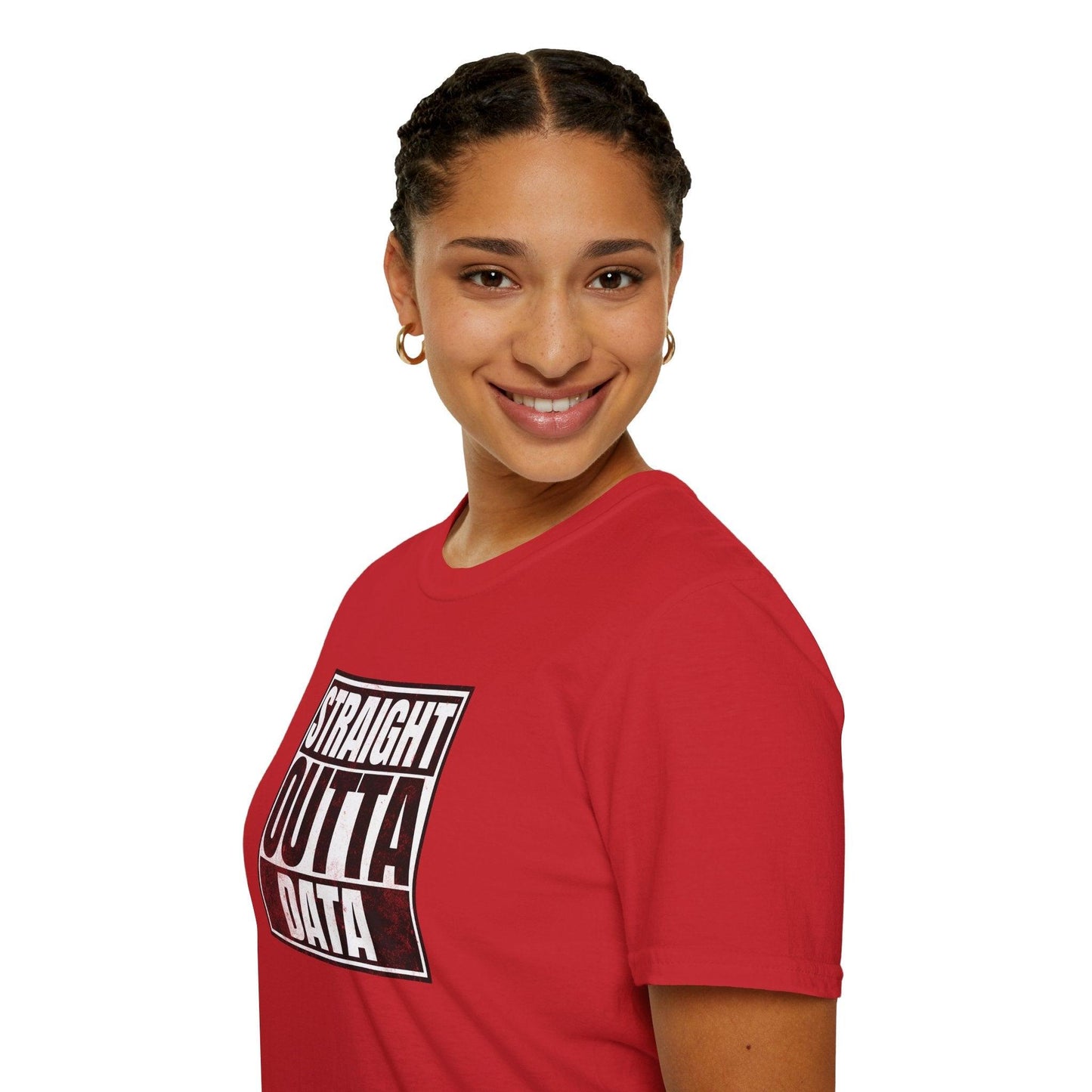 Straight Outta Data Adults Unisex Tee - Jamie’s Trading Cards - JamiesTradingCards