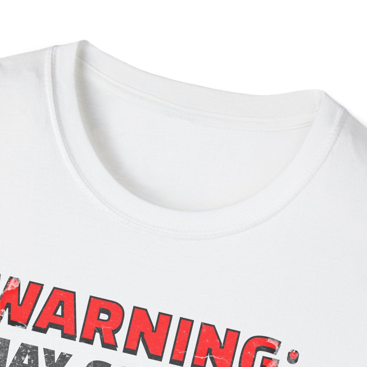 Warning May Contain Alcohol Adults Unisex Tee - Jamie’s Trading Cards - JamiesTradingCards