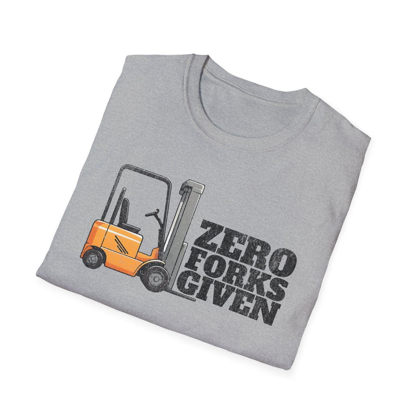 Zero Forks Given Adults Unisex Tee - Jamie’s Trading Cards - JamiesTradingCards