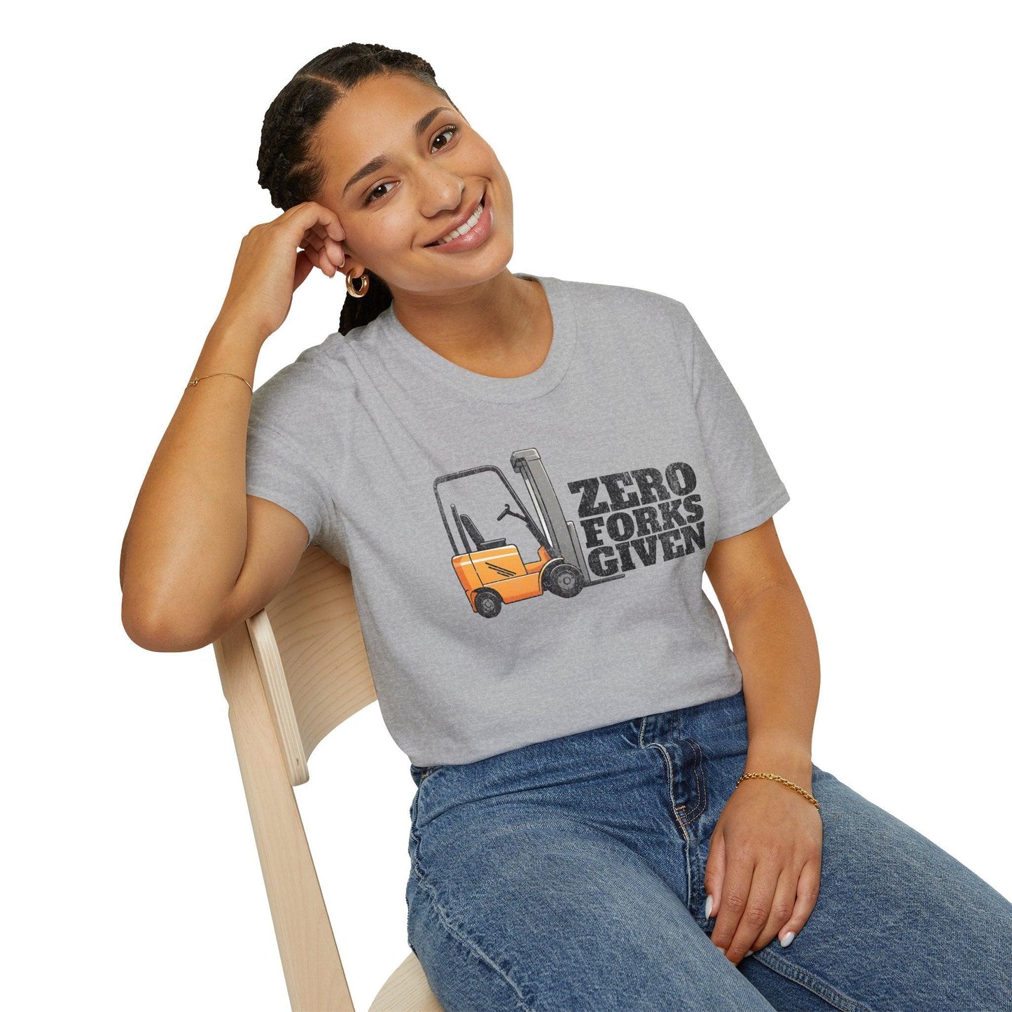 Zero Forks Given Adults Unisex Tee - Jamie’s Trading Cards - JamiesTradingCards