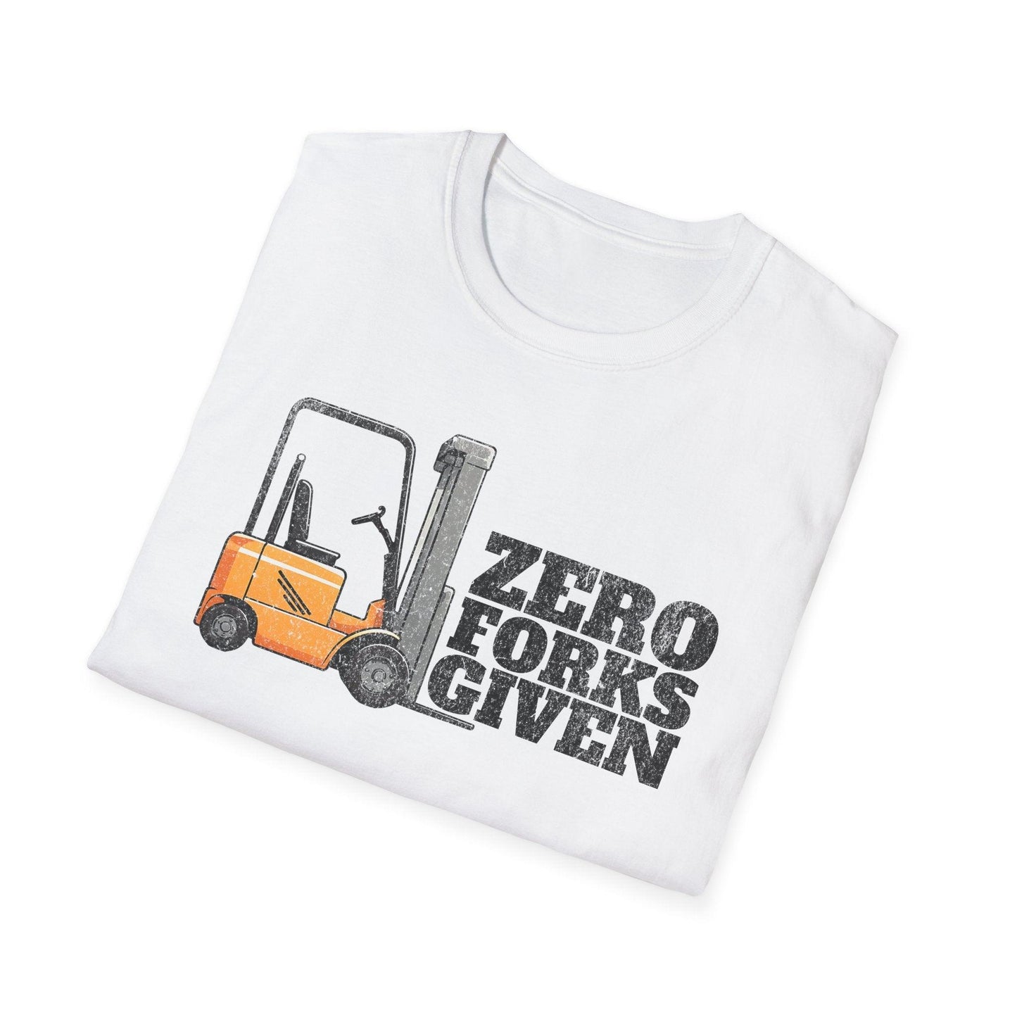 Zero Forks Given Adults Unisex Tee - Jamie’s Trading Cards - JamiesTradingCards