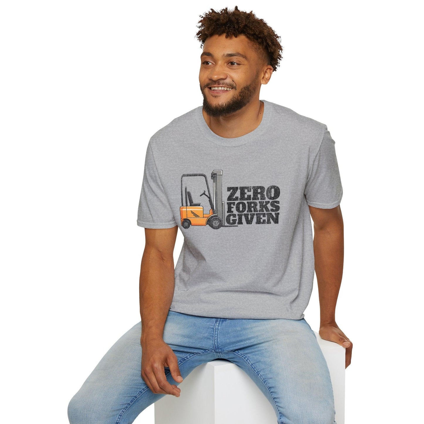 Zero Forks Given Adults Unisex Tee - Jamie’s Trading Cards - JamiesTradingCards