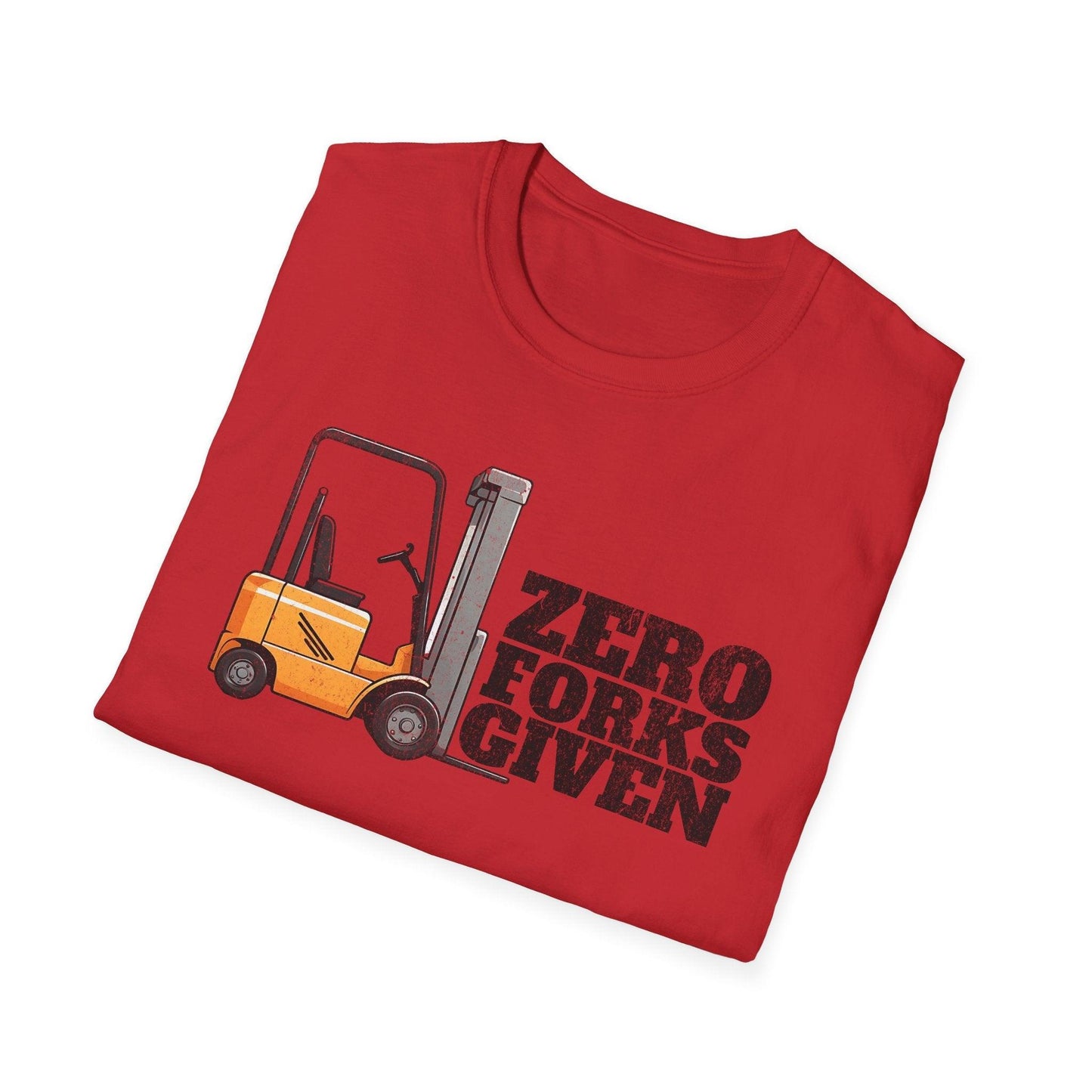 Zero Forks Given Adults Unisex Tee - Jamie’s Trading Cards - JamiesTradingCards