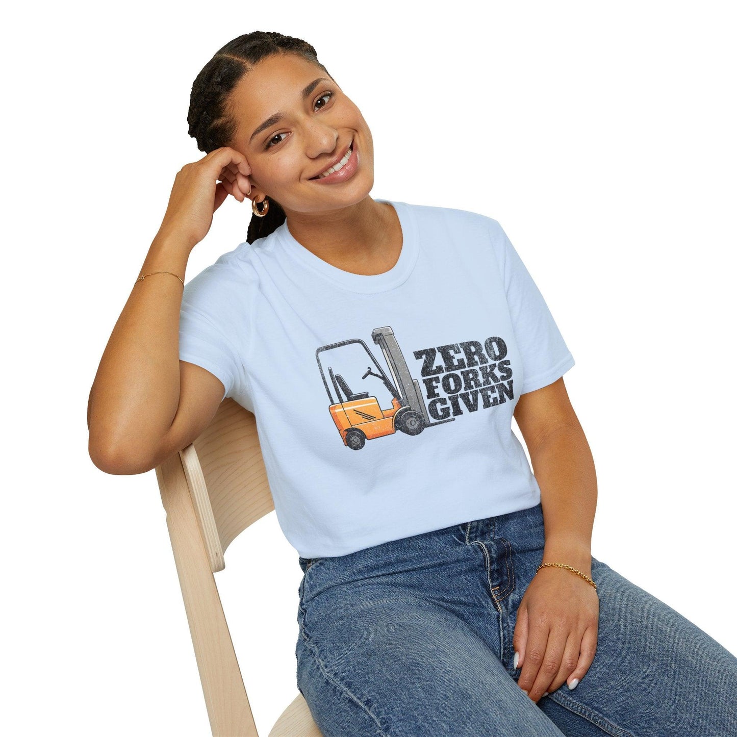 Zero Forks Given Adults Unisex Tee - Jamie’s Trading Cards - JamiesTradingCards