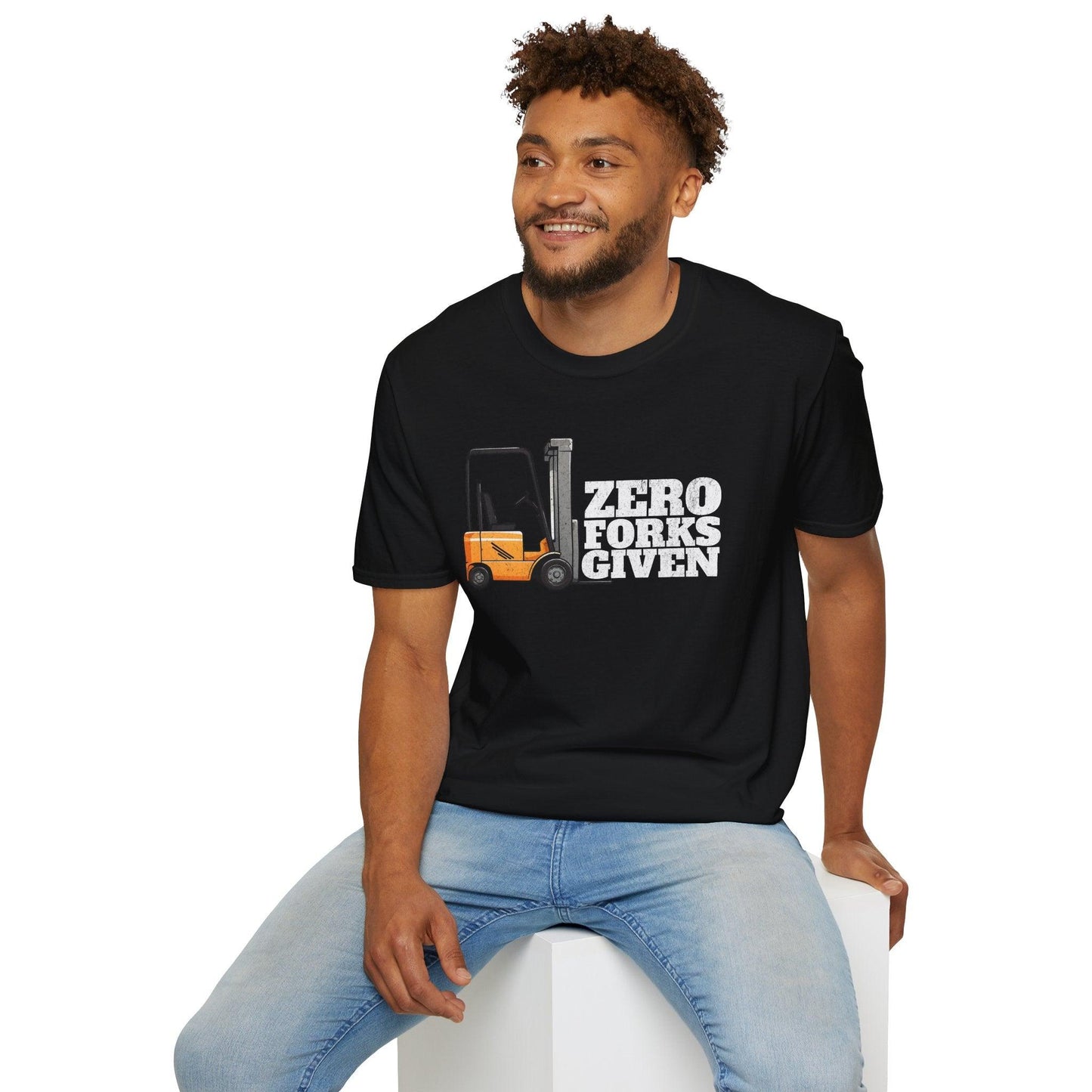 Zero Forks Given Adults Unisex Tee - Jamie’s Trading Cards - JamiesTradingCards