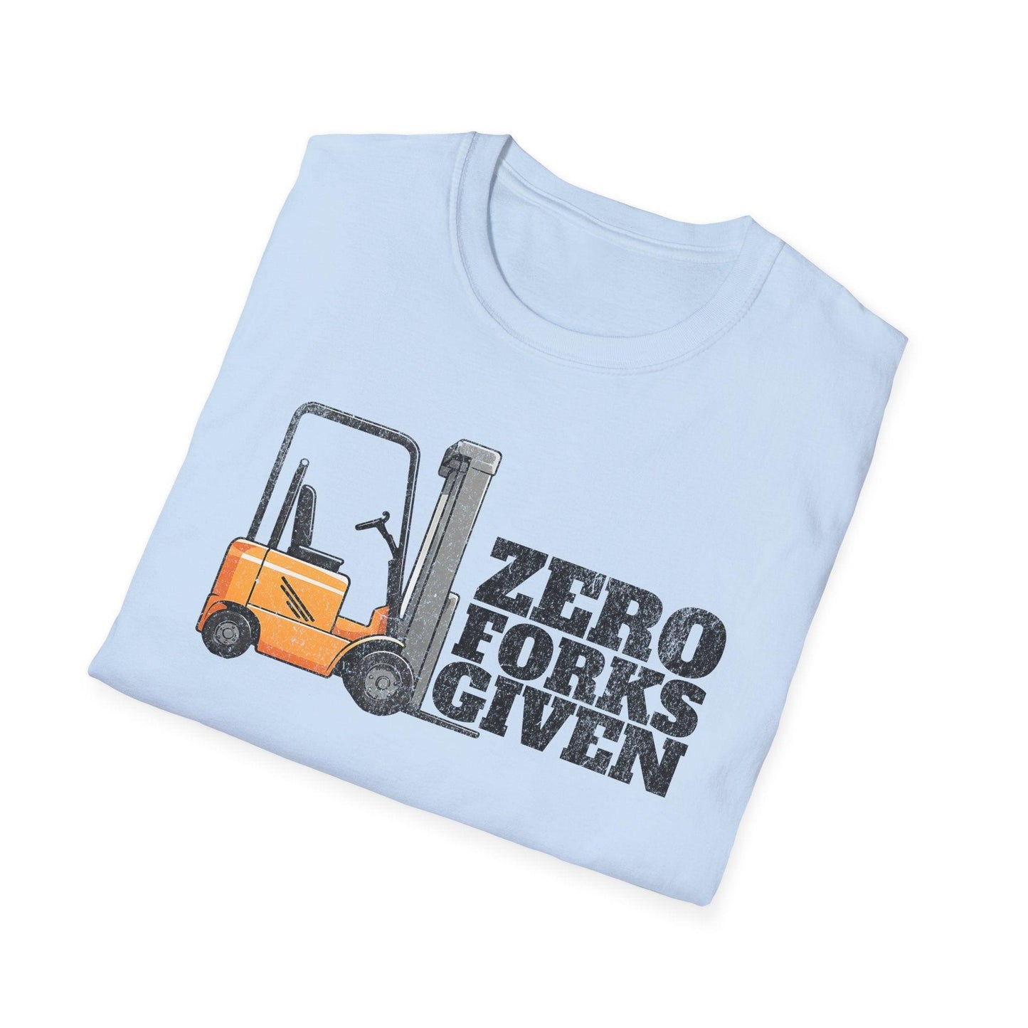 Zero Forks Given Adults Unisex Tee - Jamie’s Trading Cards - JamiesTradingCards