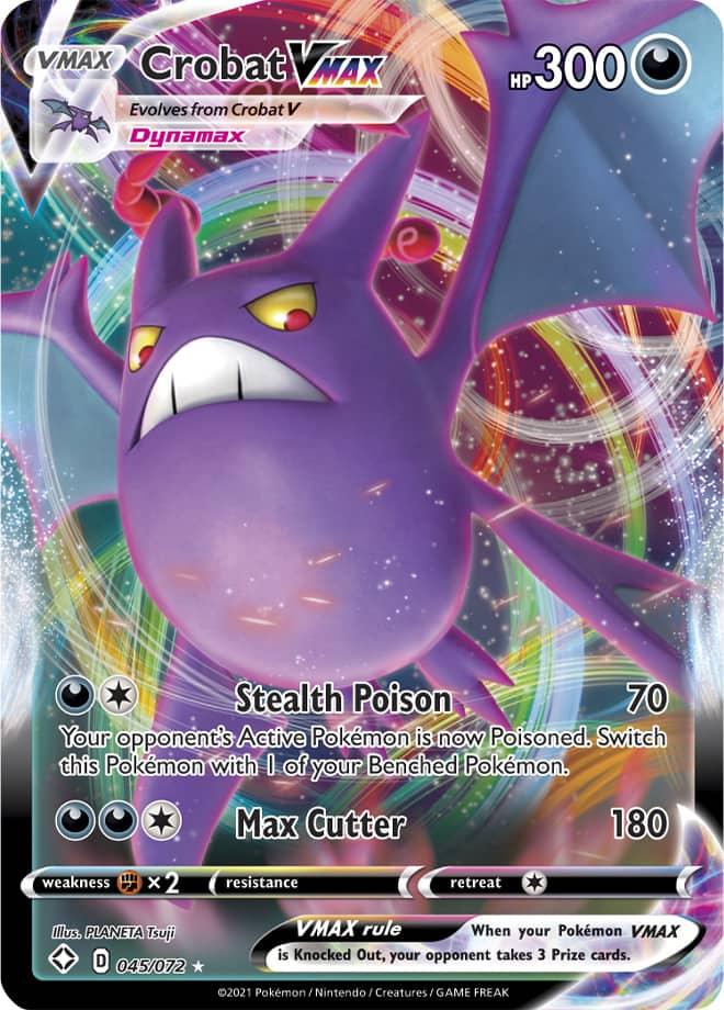 045/072 - Crobat Vmax - Shining Fates - Pokemon TCG - JamiesTradingCards