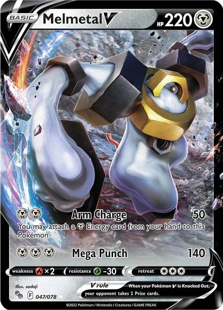 047/078 - Melmetal V - Pokemon GO - Pokemon TCG - JamiesTradingCards