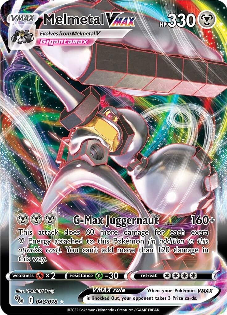 048/078 - Melmetal Vmax - Pokemon GO - Pokemon TCG - JamiesTradingCards