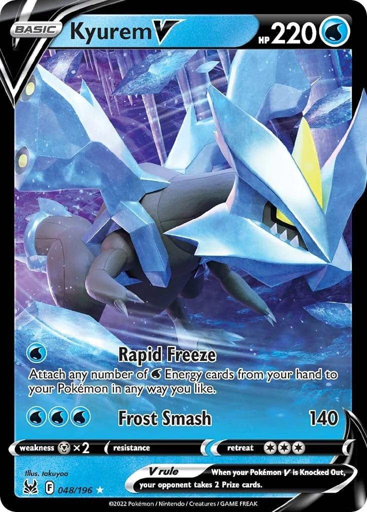 048/196 - Kyurem V - Lost Origins Pokemon TCG - JamiesTradingCards