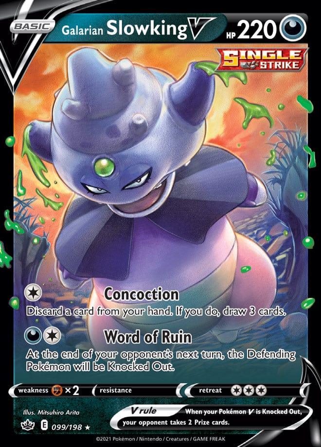 099/198 - Galarian Slowking V - Chilling Reign - Pokemon TCG - JamiesTradingCards