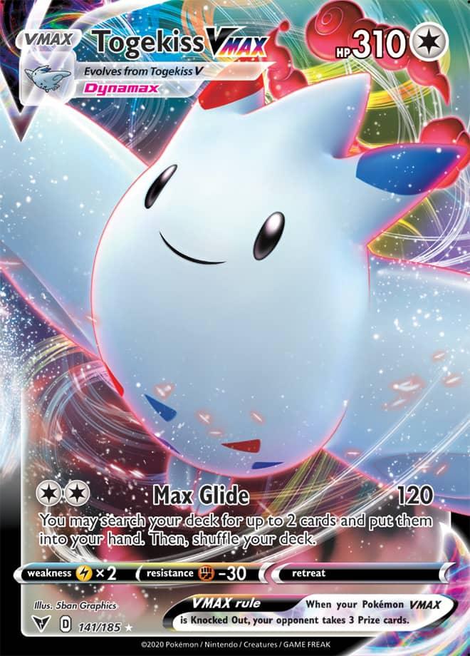 141/185 - Togekiss Vmax - Vivid Voltage - Pokemon TCG - JamiesTradingCards