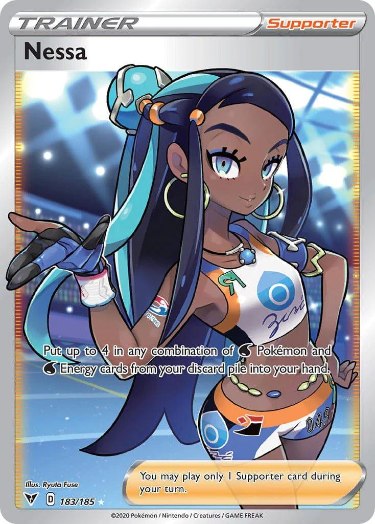 183/185 - Nessa - Vivid Voltage - Pokemon TCG - JamiesTradingCards