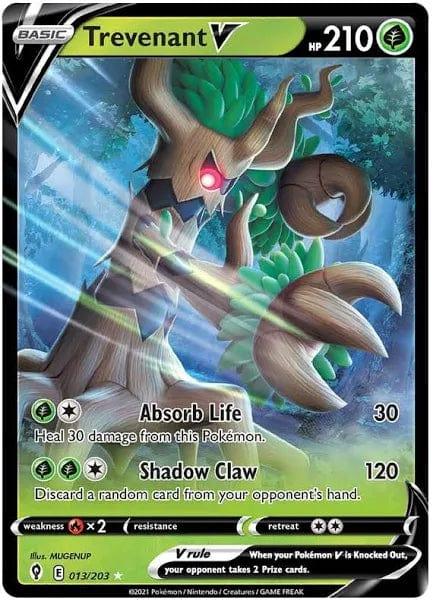 013/203 - Trevenant V - Evolving Skies - Pokemon TCG - JamiesTradingCards