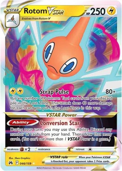 046/159 - Rotom Vstar - Crown Zenith - Pokemon TCG - JamiesTradingCards