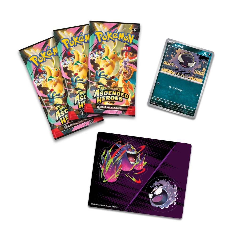[Pre Order] Ascended Heroes Tech Sticker Collection (Gastly) - Pokemon TCG
