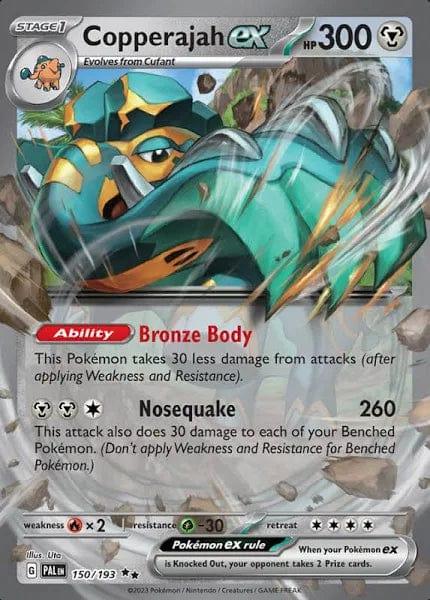 150/193 - Copperajah Ex - Paldea Evolved - Pokemon TCG - JamiesTradingCards