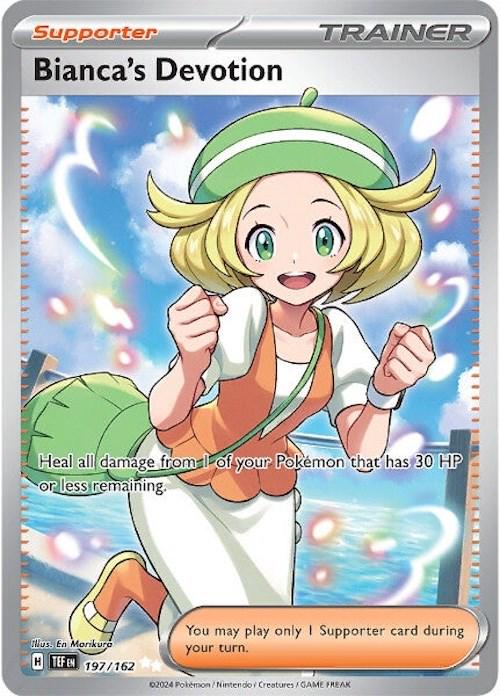197/162 - Bianca's Devotion Trainer - Temporal Forces - Pokemon TCG