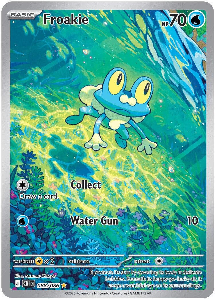 088/086 - Froakie - Chaos Rising - Pokemon TCG