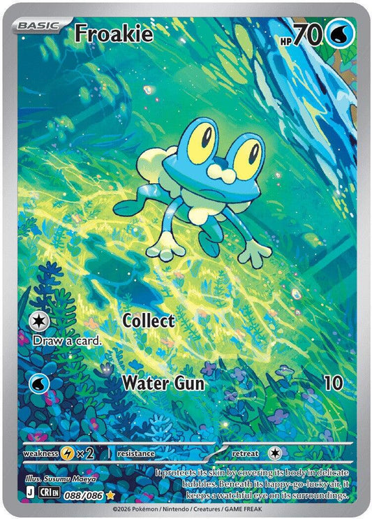 088/086 - Froakie - Chaos Rising - Pokemon TCG