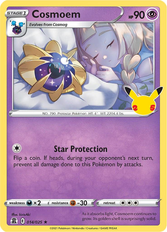 014/025 - Cosmoem - Celebrations Pokemon TCG 25th Anniversary