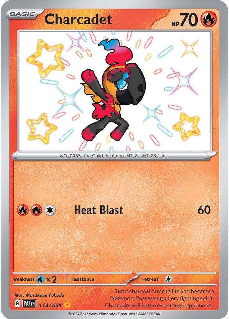 114/091 - Charcadet Baby Shiny - Paldean Fates - Pokemon TCG