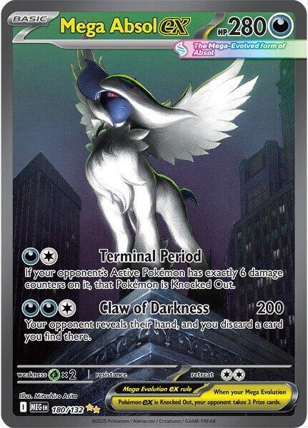 180/132 - Mega Absol EX - Mega Evolution - Pokemon TCG