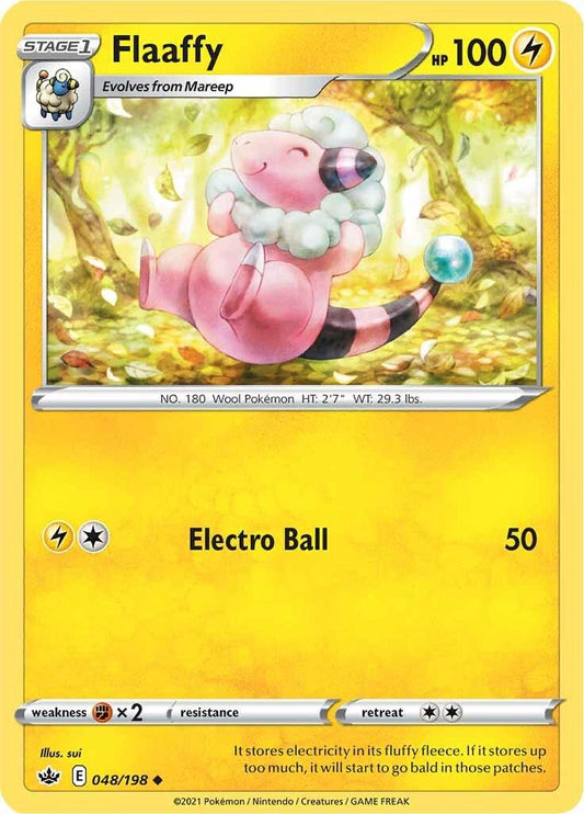 048/198 - Flaaffy Reverse Holo - Chilling Reign - Pokemon TCG