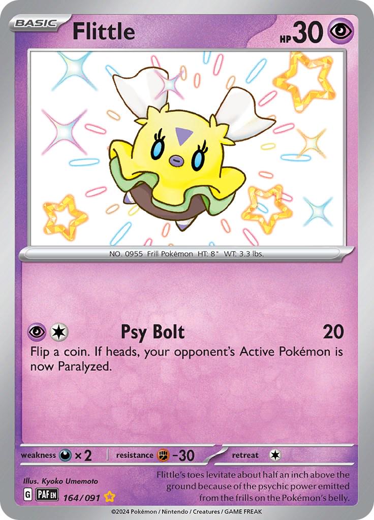 164/091 - Flittle Baby Shiny - Paldean Fates - Pokemon TCG